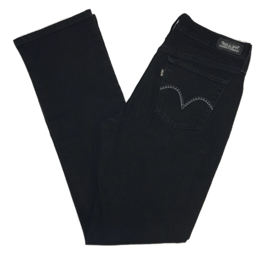 Levi's Black Straight Leg Jeans for Women